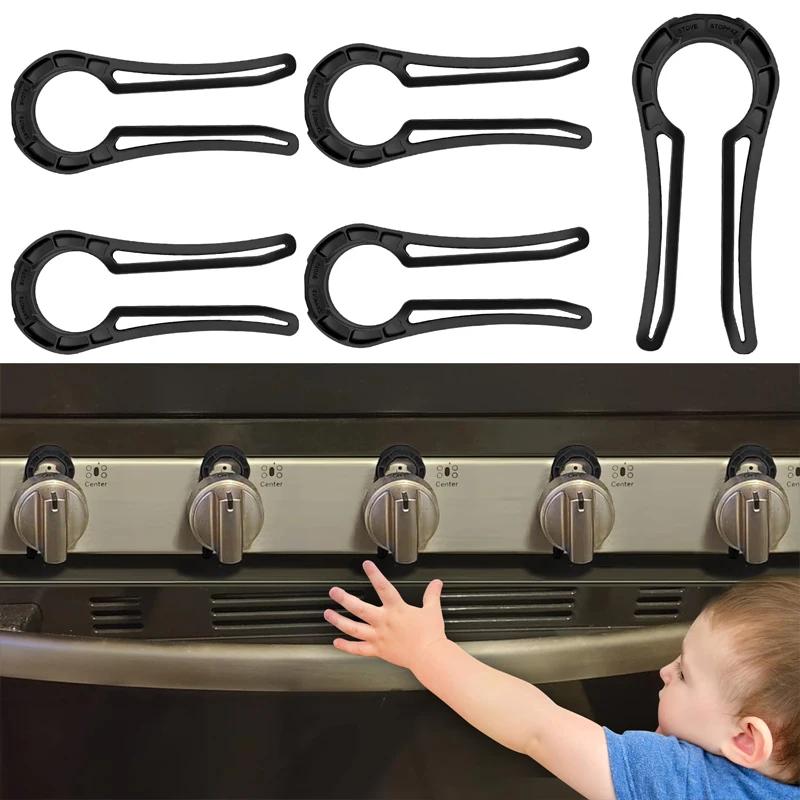 Child Safety Gas Knob Lock Oven Knob Cover Baby Protection Clip Kitchen Prevent Accidental Contact Security
Child Safety Gas Knob Lock Oven Knob Cover Baby Protection Clip Kitchen Prevent Accidental Contact Security