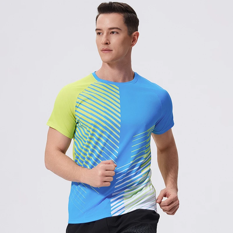 Men Quick Dry T-shirt 2025 New Summer Fitness Sunscreen Short Sleeve Tops Breathable Antibacterial Sport Shirt
Men Quick Dry T-shirt 2025 New Summer Fitness Sunscreen Short Sleeve Tops Breathable Antibacterial Sport Shirt