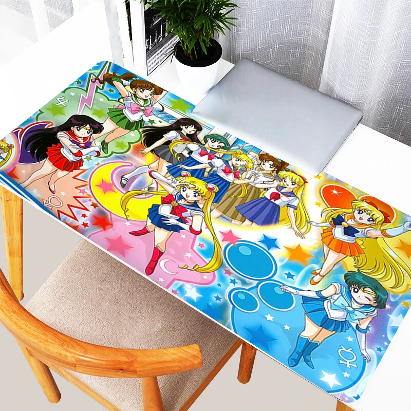 Colorful Mouse Pad Anime Gaming Desk Mat kawaii S-Sailor Moons Laptop Accessories Gamer Large Mousepad E-sports room decoration
Colorful Mouse Pad Anime Gaming Desk Mat kawaii S-Sailor Moons Laptop Accessories Gamer Large Mousepad E-sports room decoration
