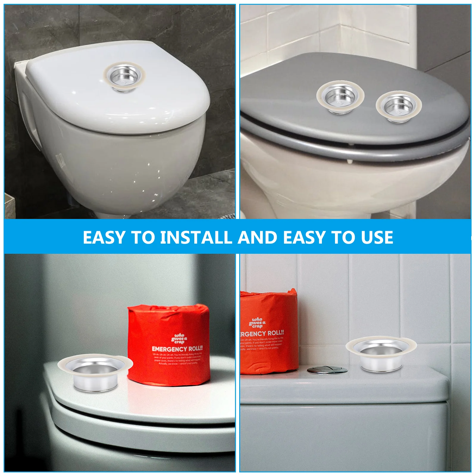 1pc Stainless Steel Anti-Odor Toilet Plug Rubber Cover For Squat Toilet Bathroom Supply Tool Leak Proof Insect
1pc Stainless Steel Anti-Odor Toilet Plug Rubber Cover For Squat Toilet Bathroom Supply Tool Leak Proof Insect