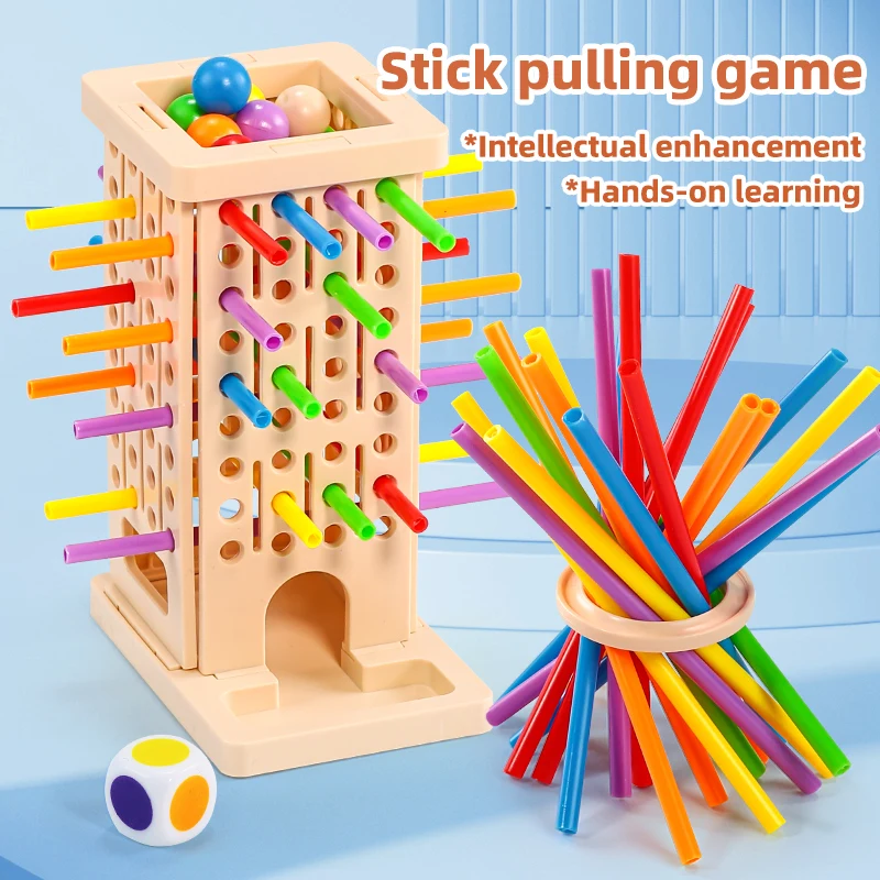 Parent-child interaction wooden stick children's two-player battle spatial thinking training puzzle toy holiday gift
Parent-child interaction wooden stick children's two-player battle spatial thinking training puzzle toy holiday gift