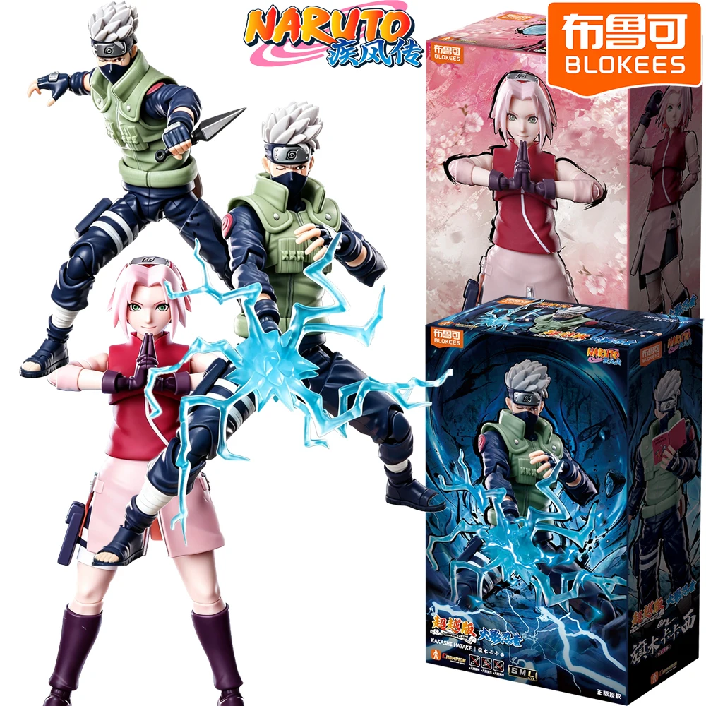 Original BLOKEES Naruto Action Figures Sakura Haruno Kakashi Hatake Assembly Kits Model Characters Collect Toys Decorative Gifts
Original BLOKEES Naruto Action Figures Sakura Haruno Kakashi Hatake Assembly Kits Model Characters Collect Toys Decorative Gifts