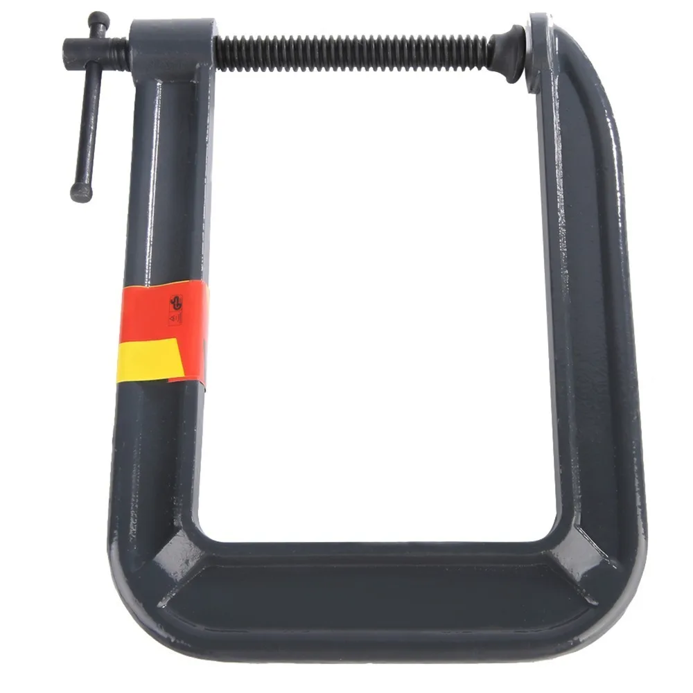 Deep Throat Design Heavy Duty C Clamp Steel Construction Gray G Type Clamping Device Deep Throat C Clamp Manufacturing Fields
Deep Throat Design Heavy Duty C Clamp Steel Construction Gray G Type Clamping Device Deep Throat C Clamp Manufacturing Fields