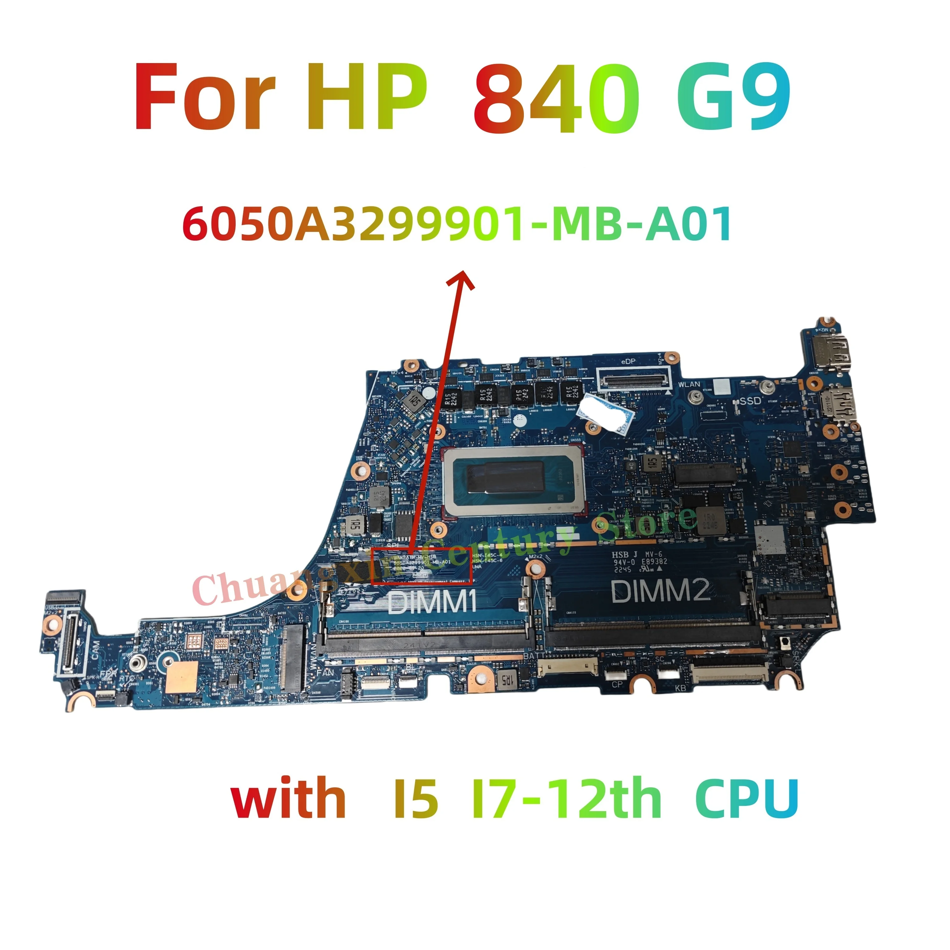 The 6050A3417601/6050A3299901-MB-A01 motherboard is applicable for HP 440 840 G9 notebook computers. CPU: I5/I7-12TH
The 6050A3417601/6050A3299901-MB-A01 motherboard is applicable for HP 440 840 G9 notebook computers. CPU: I5/I7-12TH