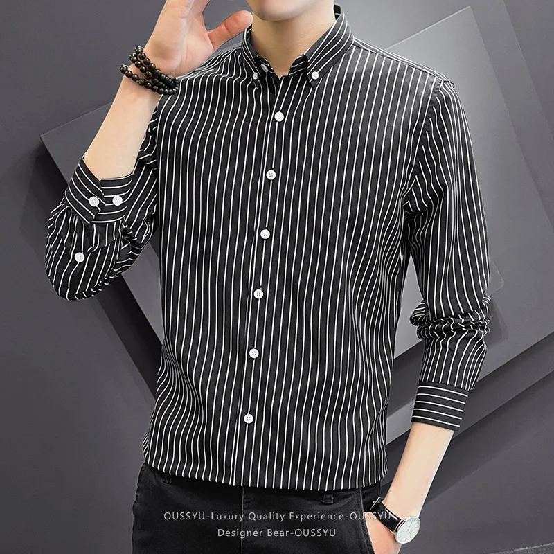 Men's Short Sleeve Striped Shirt Summer Thin Fashion Button Top for Office Business Workwear Youth Classic Fit Comfortable
Men's Short Sleeve Striped Shirt Summer Thin Fashion Button Top for Office Business Workwear Youth Classic Fit Comfortable