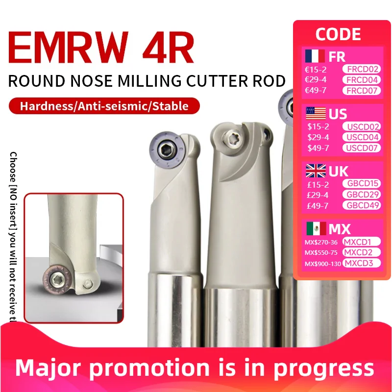 EMRW4R круглая фреза C12-C20 1T/2T ударопрочный держатель инструмента держатель расточной оправки для режущего инструмента RPMT/RPGT08
EMRW4R круглая фреза C12-C20 1T/2T ударопрочный держатель инструмента держатель расточной оправки для режущего инструмента RPMT/RPGT08