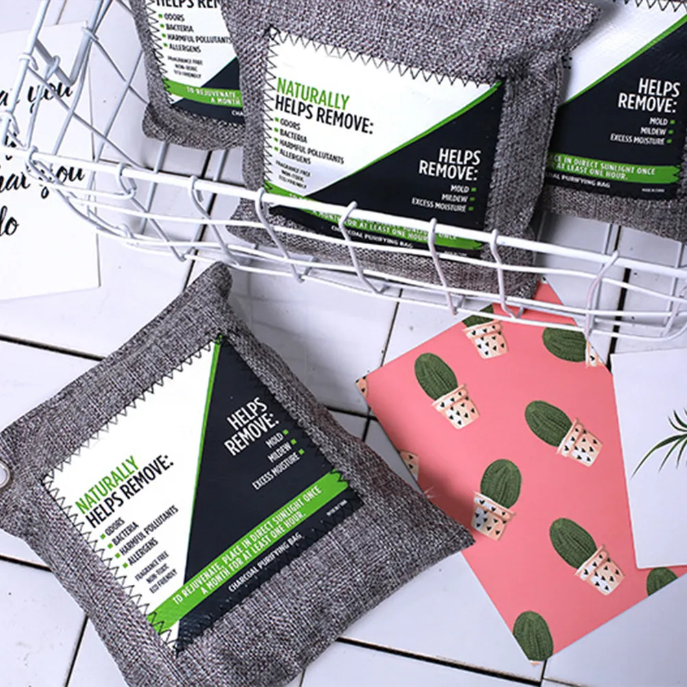 4Pcs Bamboo Charcoal Odor Absorber Bags Activated Car Home Deodorizer Moisture Mold Remover
4Pcs Bamboo Charcoal Odor Absorber Bags Activated Car Home Deodorizer Moisture Mold Remover