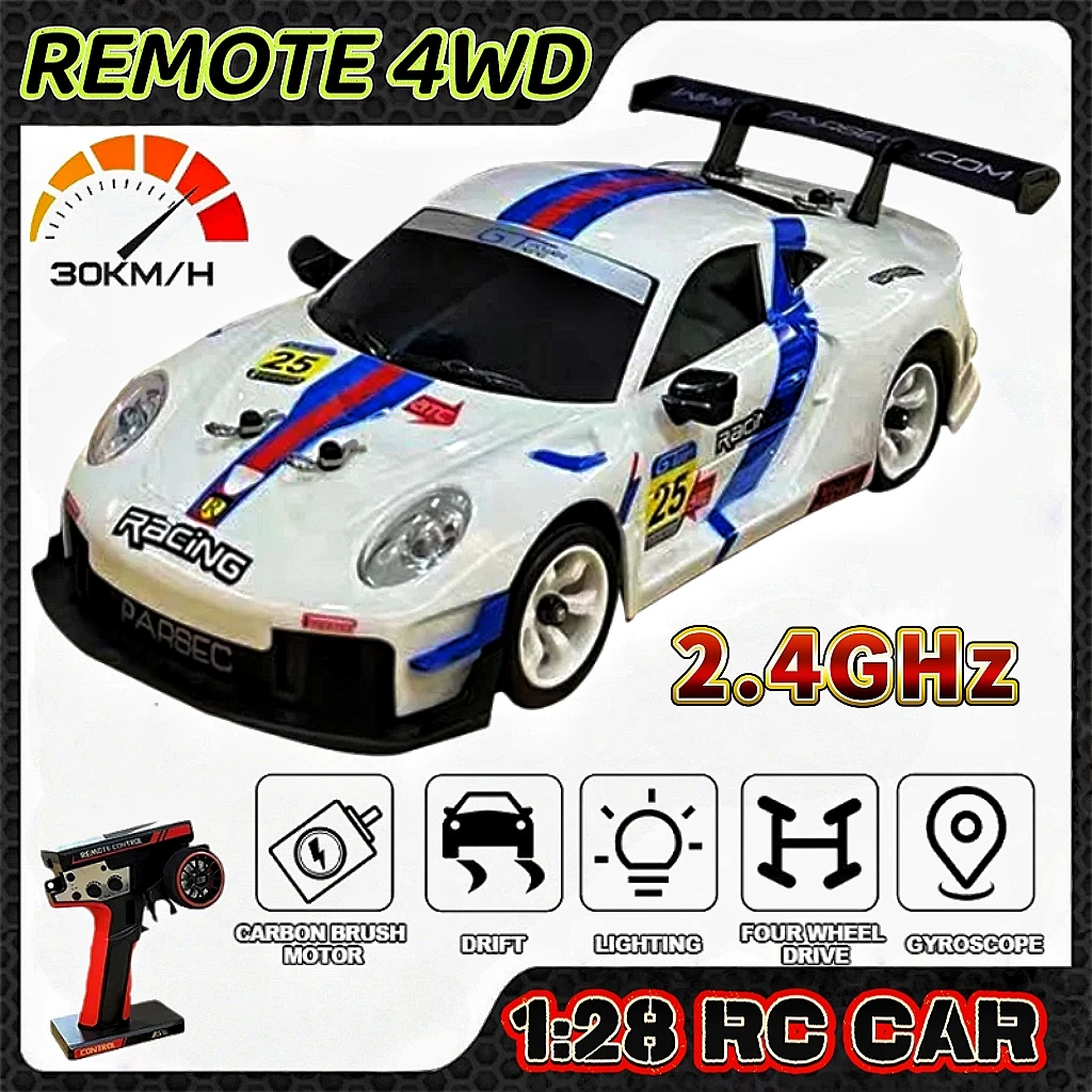 WLtoys New Product 284191 1:28 Scale 2.4G Remote Control Car Electric Four Wheel Drive Drift Toy Model 30KM/H Wireless Gift
WLtoys New Product 284191 1:28 Scale 2.4G Remote Control Car Electric Four Wheel Drive Drift Toy Model 30KM/H Wireless Gift