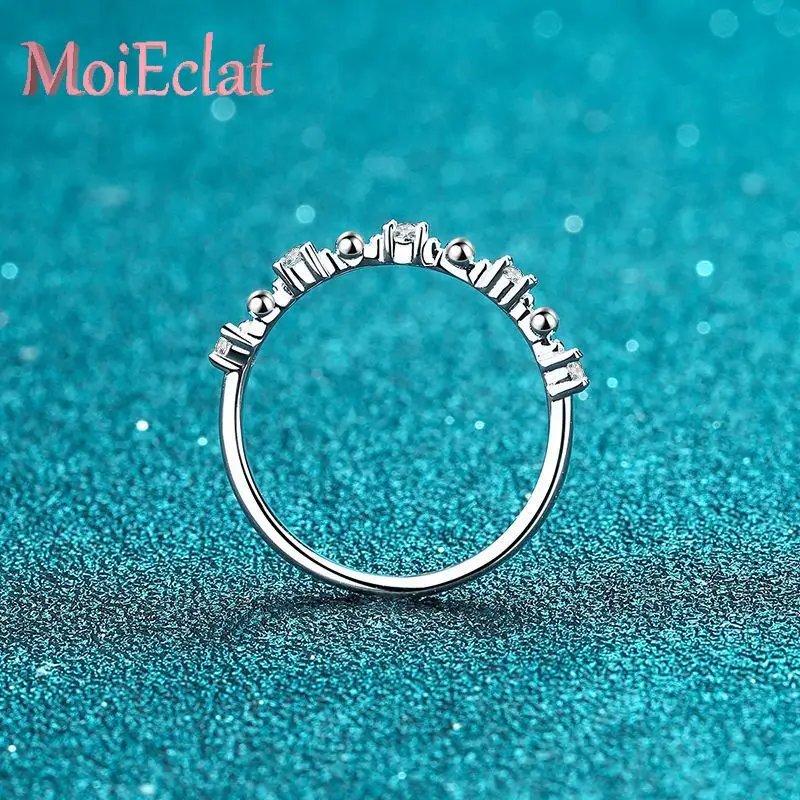 For Women Platinum Pt950 Wedding Band Jewelry Luxury Diamond in Row 7.5 Points Moissanite Thin Ring Holiday Anniversary Gifts
For Women Platinum Pt950 Wedding Band Jewelry Luxury Diamond in Row 7.5 Points Moissanite Thin Ring Holiday Anniversary Gifts