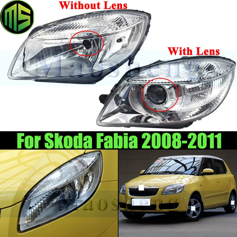 Maosheng 1 Piece Front Bumper Head Light Head Lamp For Skoda Fabia 2008-2011 Headlight Headlamp Front Turn Light Without Bulbs
Maosheng 1 Piece Front Bumper Head Light Head Lamp For Skoda Fabia 2008-2011 Headlight Headlamp Front Turn Light Without Bulbs