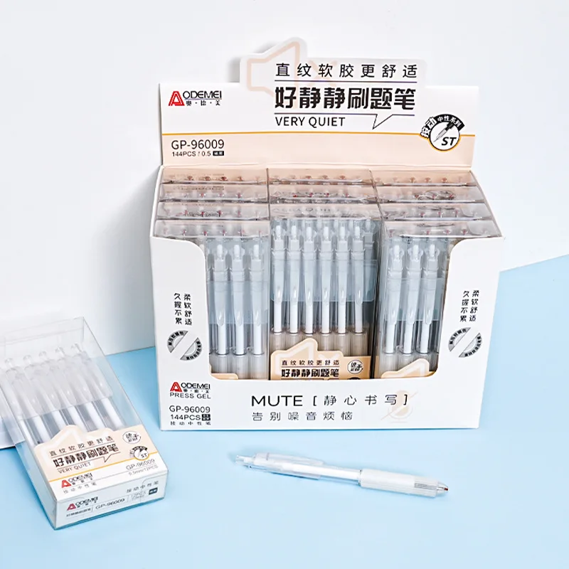 ST head quick-drying silent push gel pen student exam question practice high value small white pen office signature pen
ST head quick-drying silent push gel pen student exam question practice high value small white pen office signature pen
