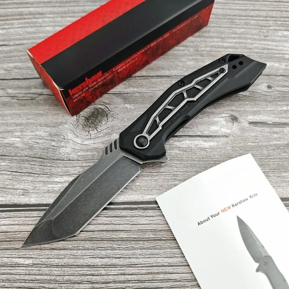 KS 1376 Folding Knife 8Cr13Mov Blade Nylon Fiber Handle Sharp High Quality Outdoor EDC Survival Hunting Cutting Camping Knife
KS 1376 Folding Knife 8Cr13Mov Blade Nylon Fiber Handle Sharp High Quality Outdoor EDC Survival Hunting Cutting Camping Knife