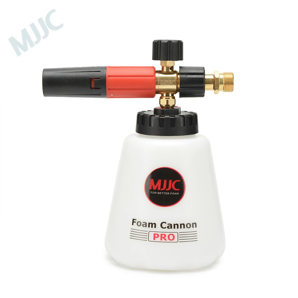 MJJC 1.2L Brass Snow Foam Lance Gun Foam Cannon Pro With M22x1.5 Male Thread
MJJC 1.2L Brass Snow Foam Lance Gun Foam Cannon Pro With M22x1.5 Male Thread