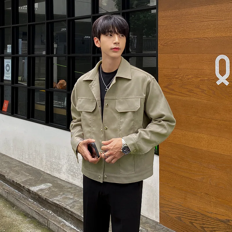 Jackets, Jackets, Men's Autumn Korean Version Trendy Clothes, Casual Autumn Clothing, Spring and Autumn Lapels, Light Mature Sty
Jackets, Jackets, Men's Autumn Korean Version Trendy Clothes, Casual Autumn Clothing, Spring and Autumn Lapels, Light Mature Sty
