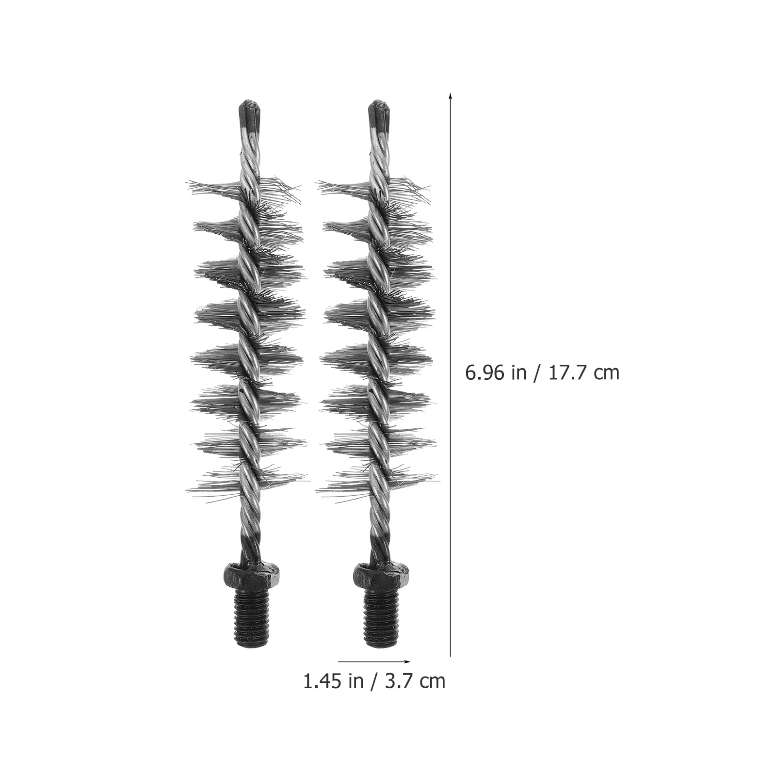 2Pcs Steel Wire Brush Fireplace Chimney Cleaning Tool for Deep Cleaning and Prolonging Machine Brush 
2Pcs Steel Wire Brush Fireplace Chimney Cleaning Tool for Deep Cleaning and Prolonging Machine Brush