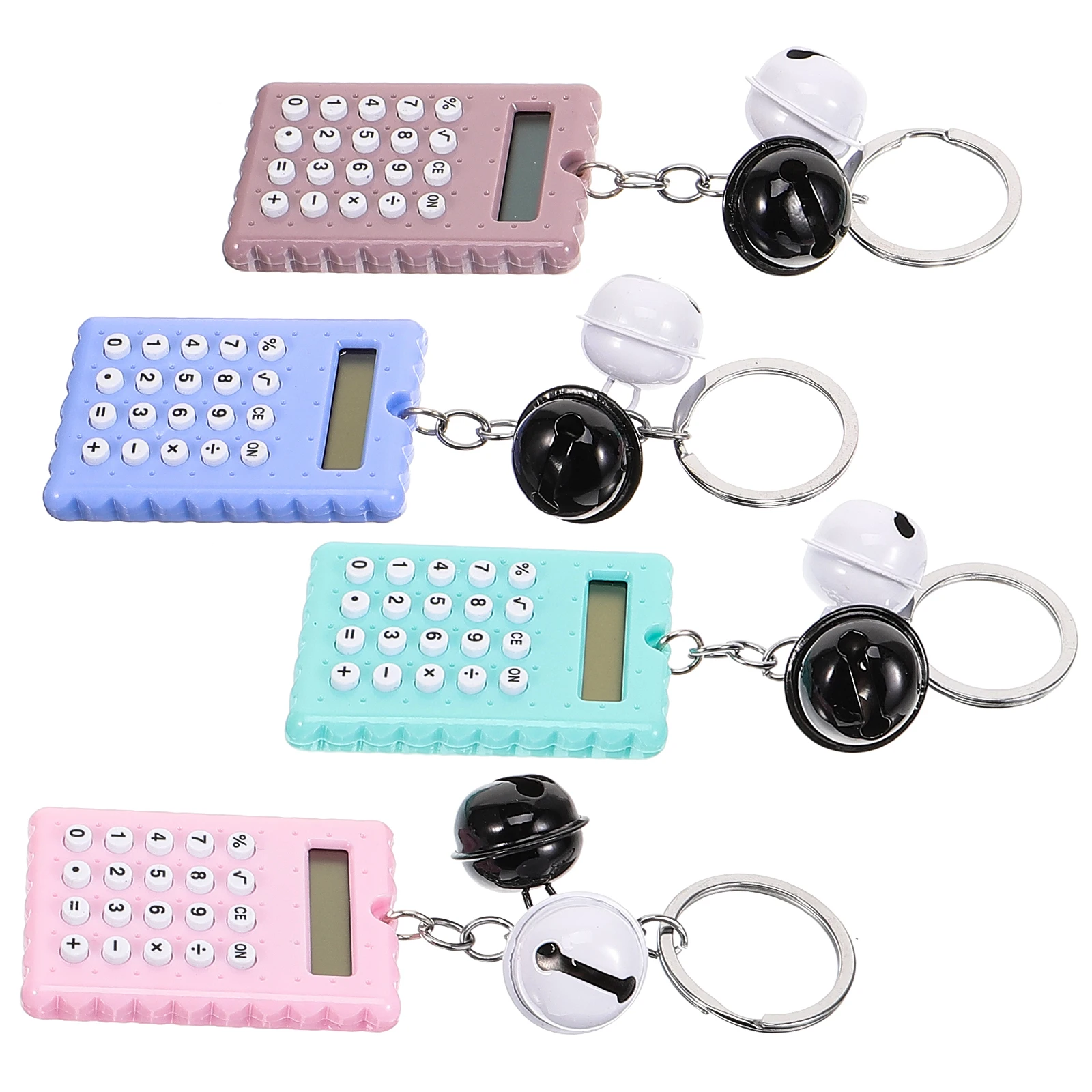 4pcs Mini Calculator Cute Cartoon Cookie Design Portable Electronic Calculators Small Plastic Fun Students Daily Use
4pcs Mini Calculator Cute Cartoon Cookie Design Portable Electronic Calculators Small Plastic Fun Students Daily Use