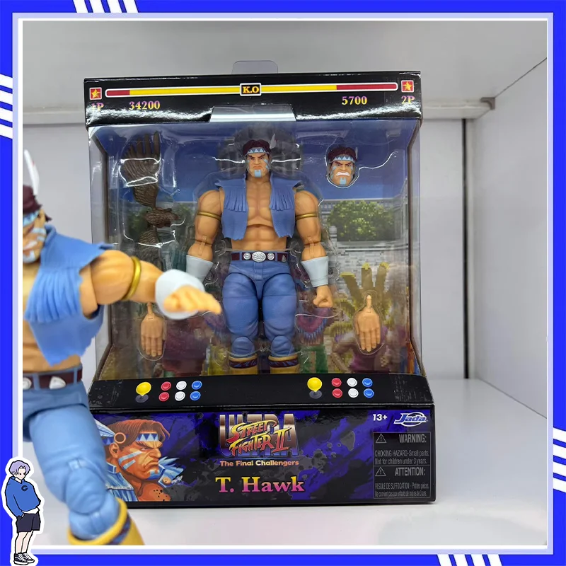 Jada Toy Highly Recognizable Character Design Street FighterII 1/12 T. Hawk 6-inch Action Figure Toy Collectible Gift
Jada Toy Highly Recognizable Character Design Street FighterII 1/12 T. Hawk 6-inch Action Figure Toy Collectible Gift