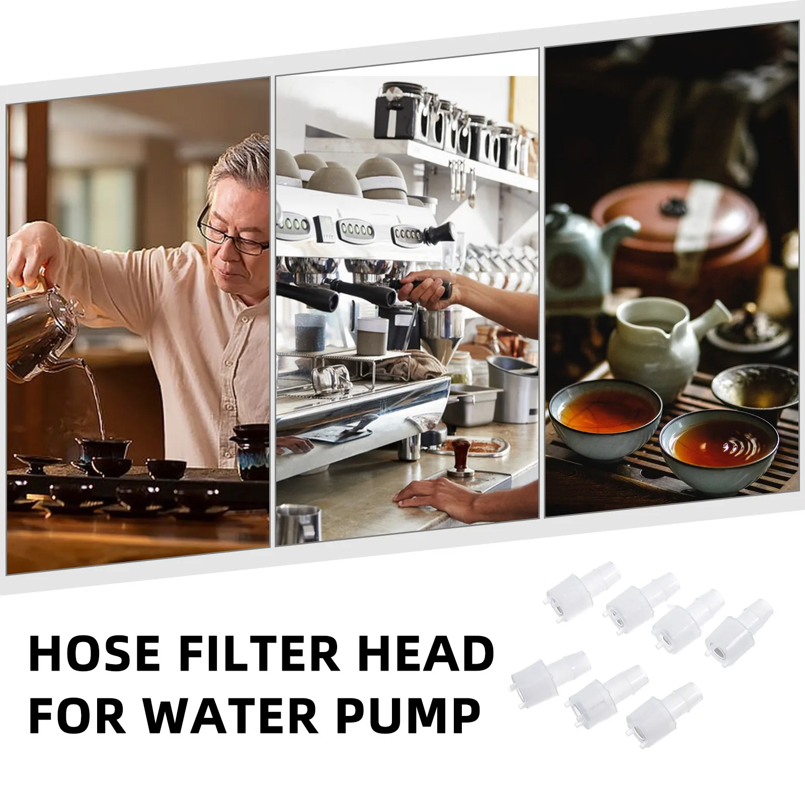 20 Pcs Water Head Fine Mesh Filtration Hose Strainer Transparent Design Easy Installation Kitchen Faucet Tea
20 Pcs Water Head Fine Mesh Filtration Hose Strainer Transparent Design Easy Installation Kitchen Faucet Tea