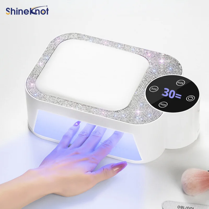 SHINEKNOT Rhinestone Nail Art Lamp Rechargeable LED Quick-Dry Ultraviolet light High-Power UV Lamp Nail Salons Home Use Manicure
SHINEKNOT Rhinestone Nail Art Lamp Rechargeable LED Quick-Dry Ultraviolet light High-Power UV Lamp Nail Salons Home Use Manicure