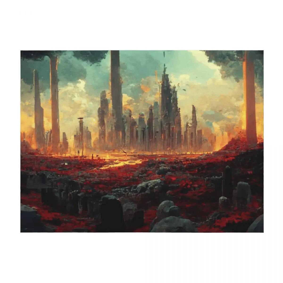 Fallen City Throw Blanket For Baby Blankets Sofas Of Decoration Tourist Bed Fashionable Blankets
Fallen City Throw Blanket For Baby Blankets Sofas Of Decoration Tourist Bed Fashionable Blankets