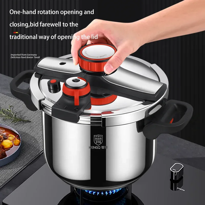 z Highly Quality Gas And Induction Cooker 316 Stainless Steel Pot Kitchen Cookware Explosion-proof 10L Pressure Cooker
z Highly Quality Gas And Induction Cooker 316 Stainless Steel Pot Kitchen Cookware Explosion-proof 10L Pressure Cooker