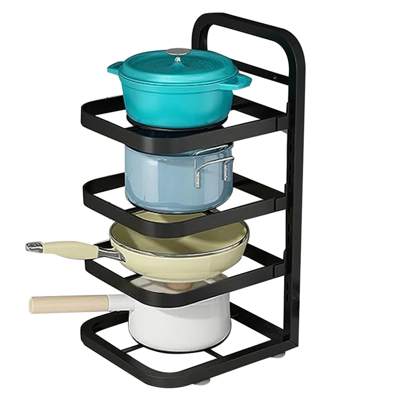 N08R Pots And Pans Organizer Pot Rack Pan Holder For Under Cabinet Adjustable Kitchen Organizers And Storage Easy Install Black
N08R Pots And Pans Organizer Pot Rack Pan Holder For Under Cabinet Adjustable Kitchen Organizers And Storage Easy Install Black