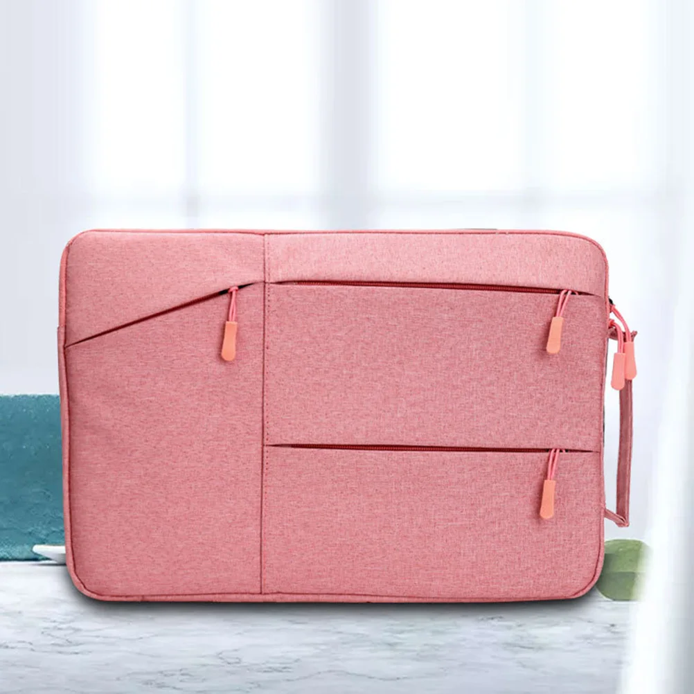 15 Inches Laptop Bag Durable Oxford Cloth Waterproof Protective Notebook Case Portable Computer Cover for Men Women Pink
15 Inches Laptop Bag Durable Oxford Cloth Waterproof Protective Notebook Case Portable Computer Cover for Men Women Pink