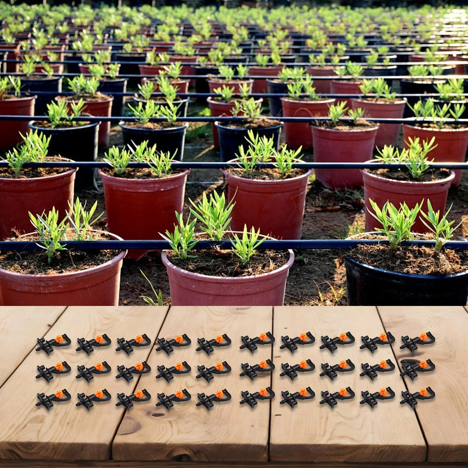 Easily Installed 30 Pack Garden Sprinkler Nozzles Made for Effective Garden Greenhouse Watering and Outdoor Irrigation
Easily Installed 30 Pack Garden Sprinkler Nozzles Made for Effective Garden Greenhouse Watering and Outdoor Irrigation