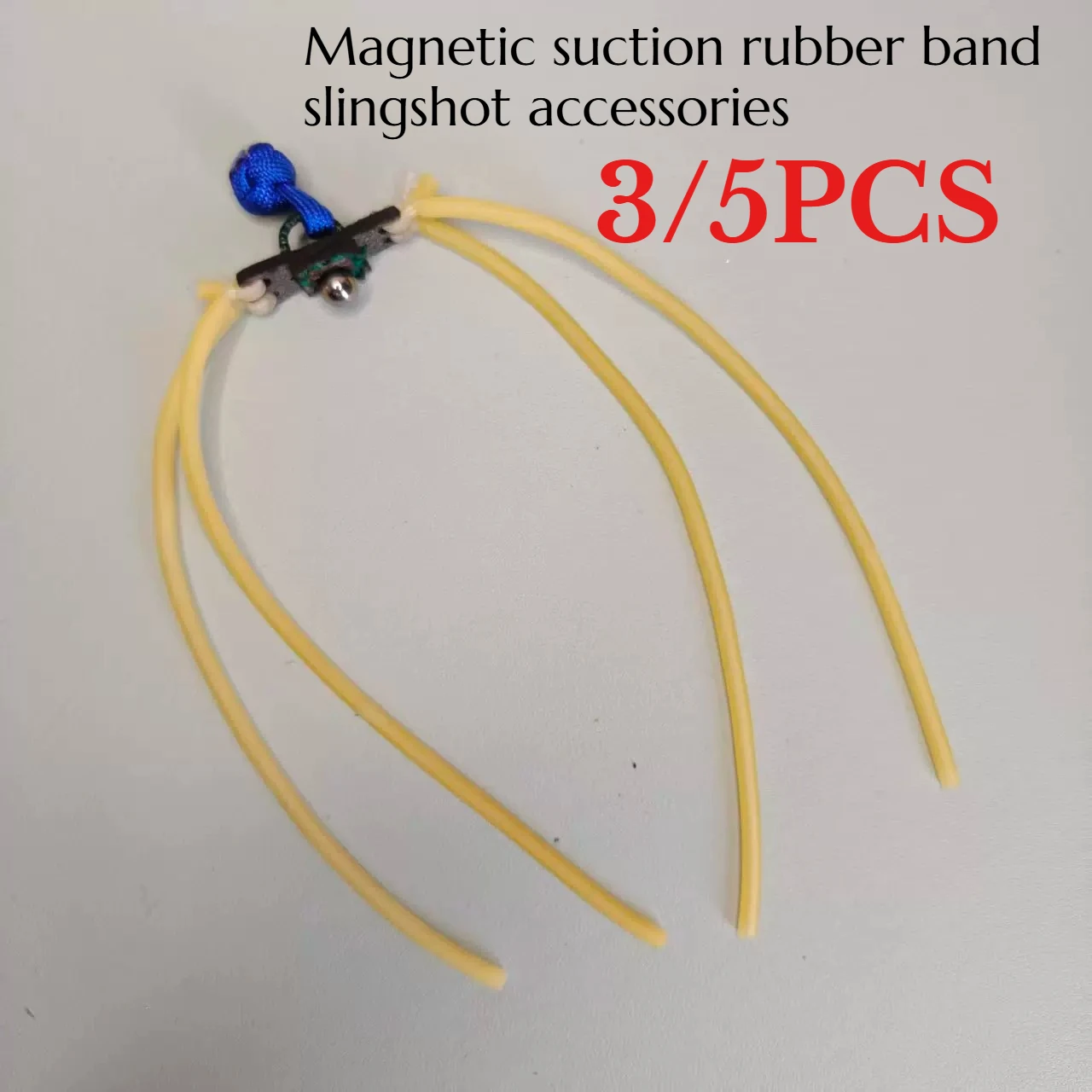 3/5PCS Magnetic Suction Rubber Band Magnetic Suction Pull Ring Two Strand Card Strap Outdoor Automatic Slingshot Accessories
3/5PCS Magnetic Suction Rubber Band Magnetic Suction Pull Ring Two Strand Card Strap Outdoor Automatic Slingshot Accessories
