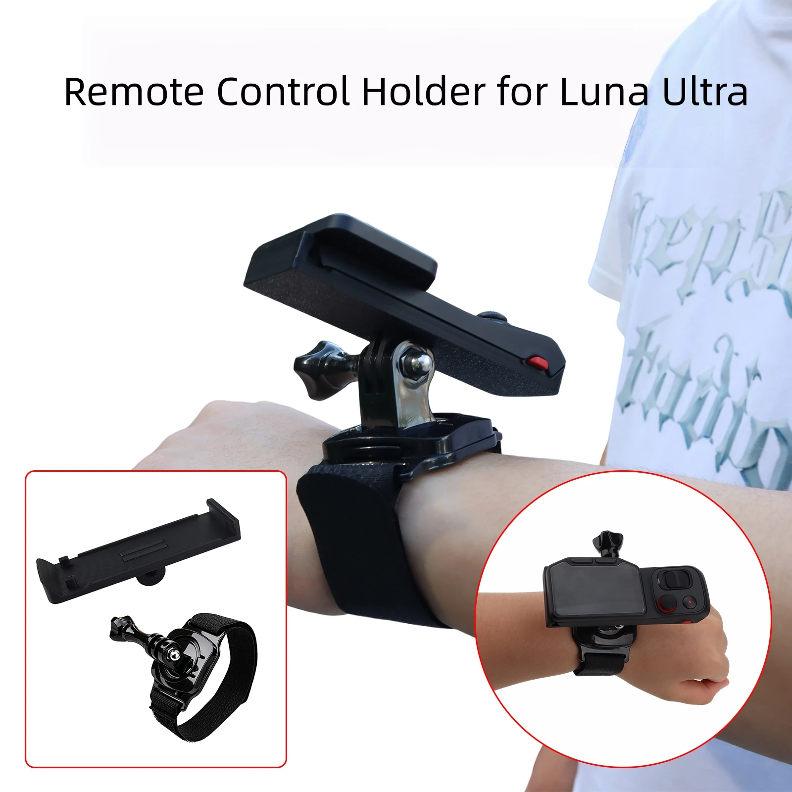 Remote Control Mount for Insta360 Luna Ultra
Remote Control Mount for Insta360 Luna Ultra