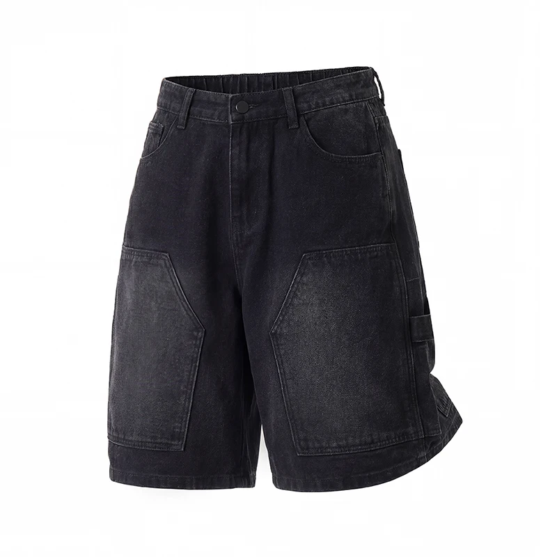 KSTUN 2026 Summer Men's Denim Shorts Cargo Shorts Side Stripes Patchwork Vintage Streetwear Elastic Waist Shorts Outdoor Pants
KSTUN 2026 Summer Men's Denim Shorts Cargo Shorts Side Stripes Patchwork Vintage Streetwear Elastic Waist Shorts Outdoor Pants
