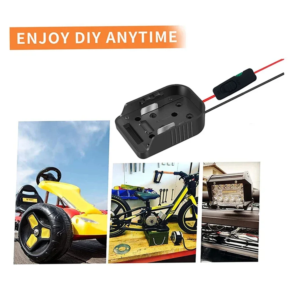 1 шт. для и адаптер для литий-ионного аккумулятора Bosch 18 В с предохранителем и переключателем 30 А, высококачественный адаптер для аккумулятора, электроинструменты
1 шт. для и адаптер для литий-ионного аккумулятора Bosch 18 В с предохранителем и переключателем 30 А, высококачественный адаптер для аккумулятора, электроинструменты