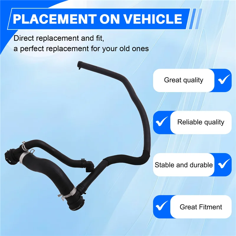 Car Radiator Coolant Hose LR012615 For Land Rover Range Rover 2010-2012 5.0L, 8Cyl Supercharged Water Hose Drainpipe
Car Radiator Coolant Hose LR012615 For Land Rover Range Rover 2010-2012 5.0L, 8Cyl Supercharged Water Hose Drainpipe