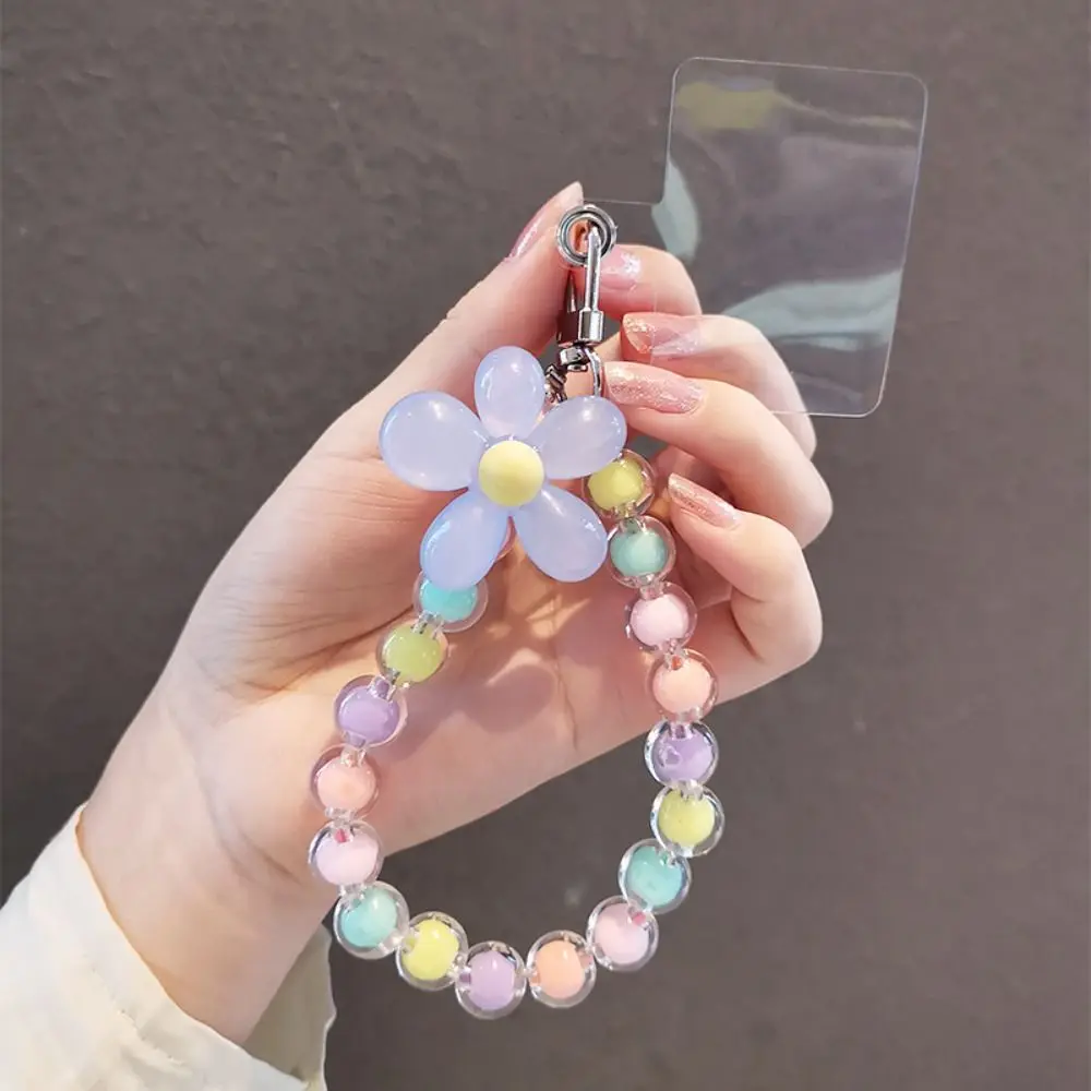 New Macaron Color Cell Phone Charm Lanyard Flower Beaded Wrist Strap Mobile Phone Case Pendant Anti-lost Hand-held Car Keychain
New Macaron Color Cell Phone Charm Lanyard Flower Beaded Wrist Strap Mobile Phone Case Pendant Anti-lost Hand-held Car Keychain