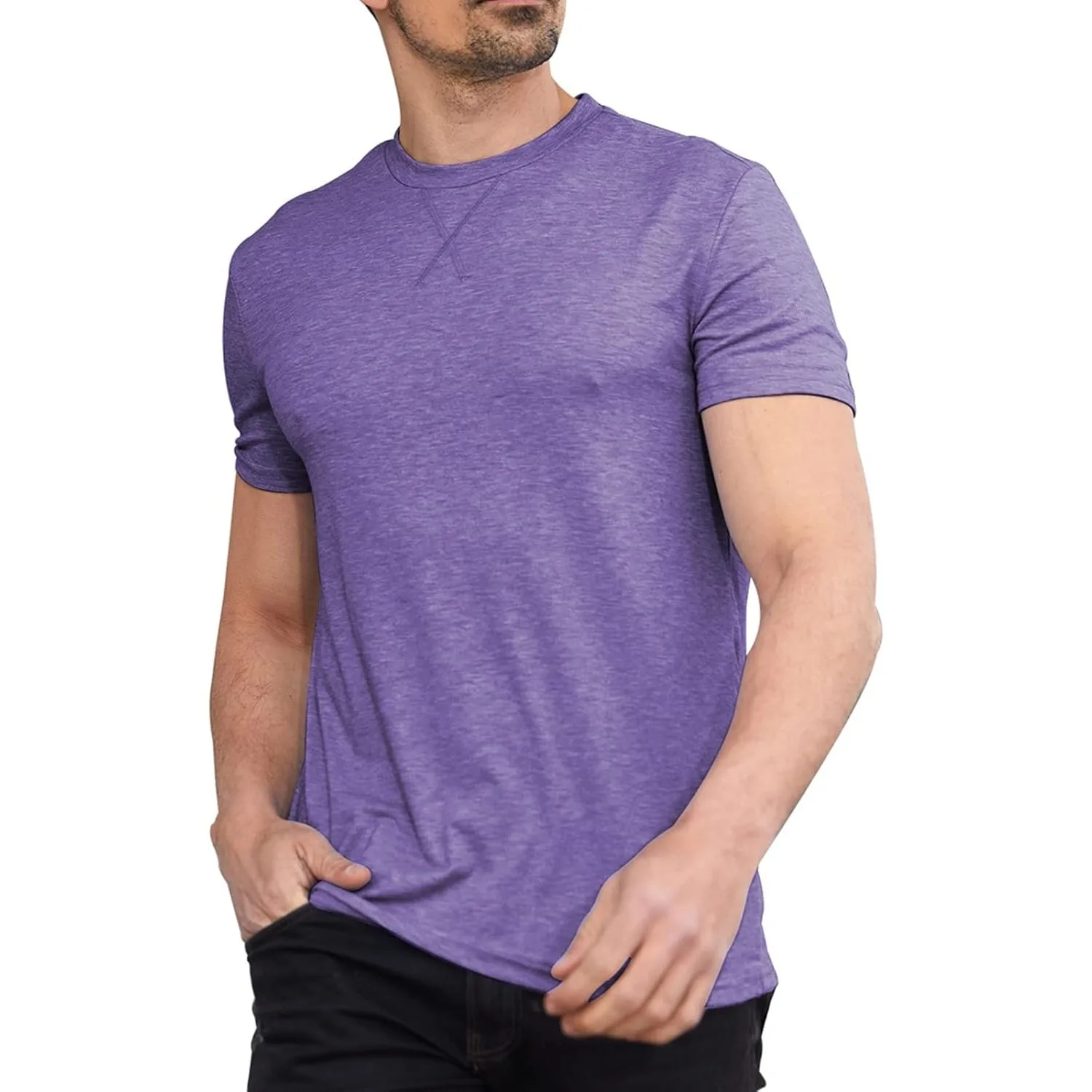 Men Soft T-Shirt Casual Short Sleeve Lightweight Basic Tee Shirts Big & Tall
Men Soft T-Shirt Casual Short Sleeve Lightweight Basic Tee Shirts Big & Tall