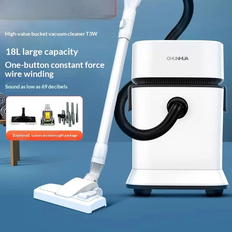 Ручной портативный строительный пылесос для влажной и сухой уборки, сверхмощный магазинный пылесос, мощная всасывающая проводная канистра, портативный HEPA-фильтр
Ручной портативный строительный пылесос для влажной и сухой уборки, сверхмощный магазинный пылесос, мощная всасывающая проводная канистра, портативный HEPA-фильтр