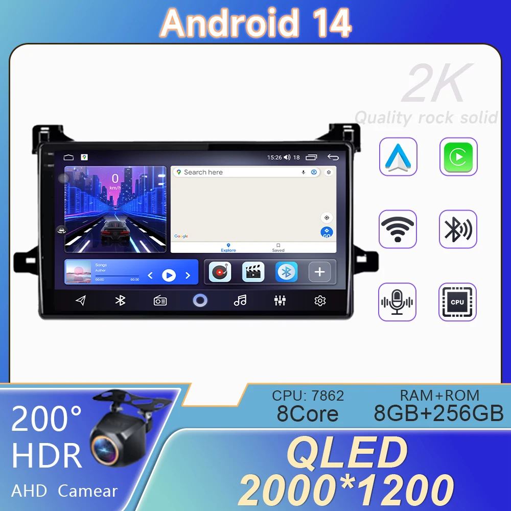 Android 14 Car Radio For Toyota Prius XW50 2015 - 2020 AI Voice Multimedia Video Player Navigation GPS Stereo WIFI No 2din DVD
Android 14 Car Radio For Toyota Prius XW50 2015 - 2020 AI Voice Multimedia Video Player Navigation GPS Stereo WIFI No 2din DVD