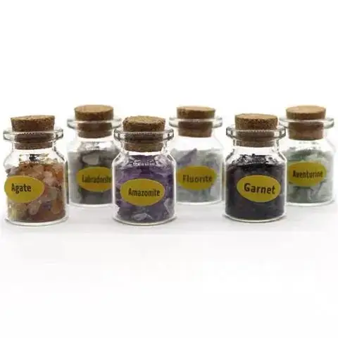 9 Natural Mixed Quartz Crystal Stone Rock Gravel Specimen Bottles Tank Decor Stones and Minerals
9 Natural Mixed Quartz Crystal Stone Rock Gravel Specimen Bottles Tank Decor Stones and Minerals
