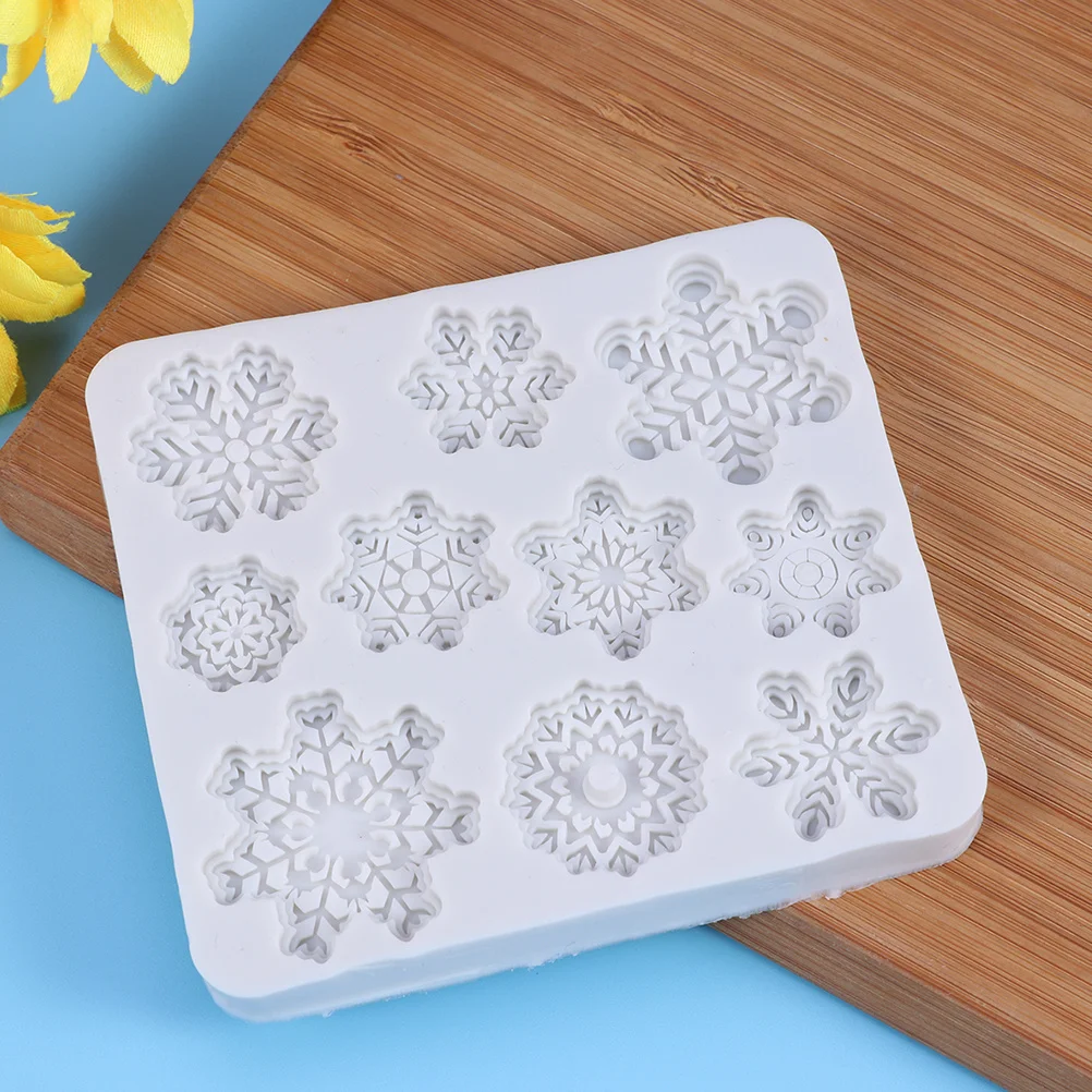 2pcs Christmas Snowflake Silicone Cake Molds Diy Baking Tools For Cookies Cakes Fondant Chocolate Kitchen Mold Baking 
2pcs Christmas Snowflake Silicone Cake Molds Diy Baking Tools For Cookies Cakes Fondant Chocolate Kitchen Mold Baking