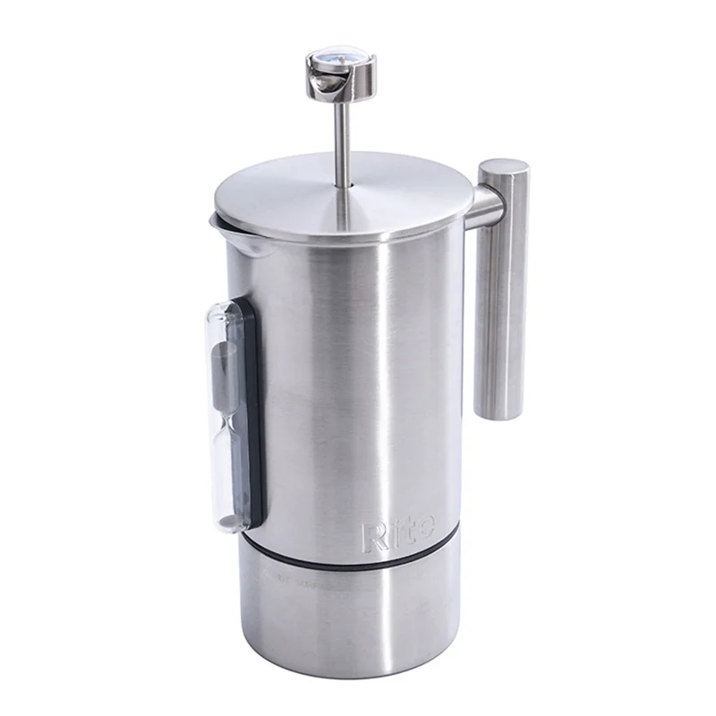 AT21-1 Piece Coffee Machine Double Wall French Press Insulated Coffee&Tea Brewing Pot 1200Ml Coffee Maker 304Stainless Steel For
AT21-1 Piece Coffee Machine Double Wall French Press Insulated Coffee&Tea Brewing Pot 1200Ml Coffee Maker 304Stainless Steel For