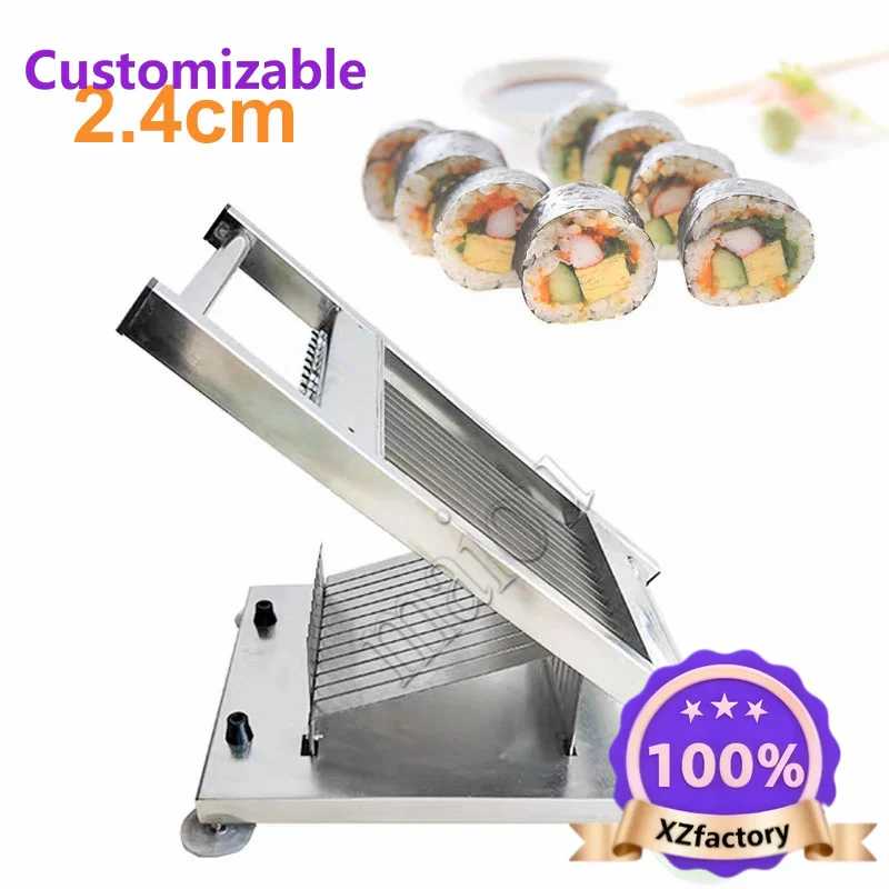 Factory Direct 2026 Top Commercial Sushi Roll Slicer Cutting Machine 17Mm 20Mm Manual Japan Rice Sushi Roll Cutter Slicing
Factory Direct 2026 Top Commercial Sushi Roll Slicer Cutting Machine 17Mm 20Mm Manual Japan Rice Sushi Roll Cutter Slicing