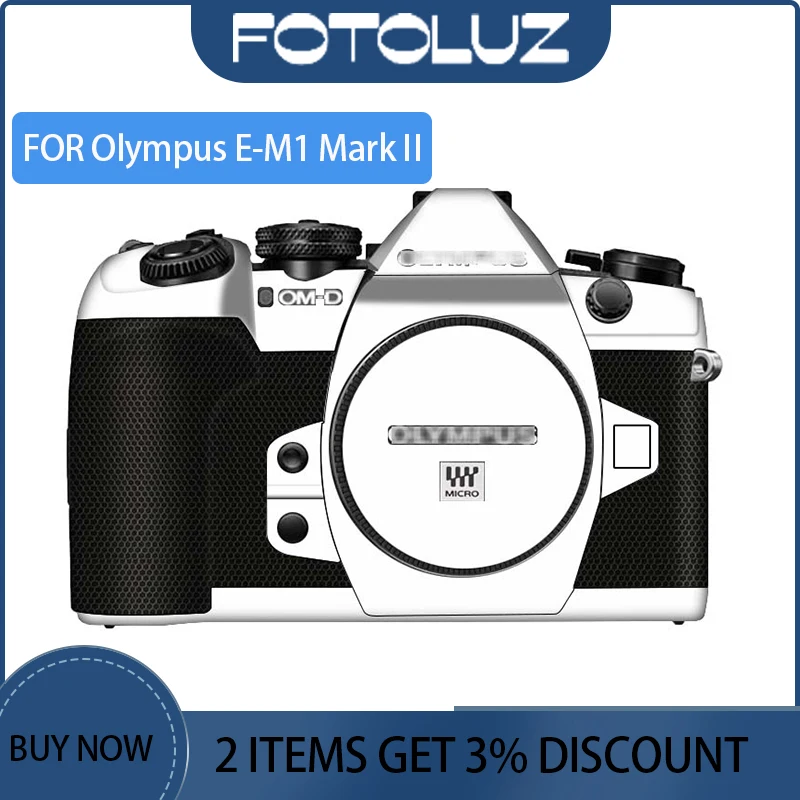 Camera Body Vinyl Wrap Film Protective Coat Decal Skin Protective Sticker For Olympus E-M1 Mark II Anti-Scratch
Camera Body Vinyl Wrap Film Protective Coat Decal Skin Protective Sticker For Olympus E-M1 Mark II Anti-Scratch