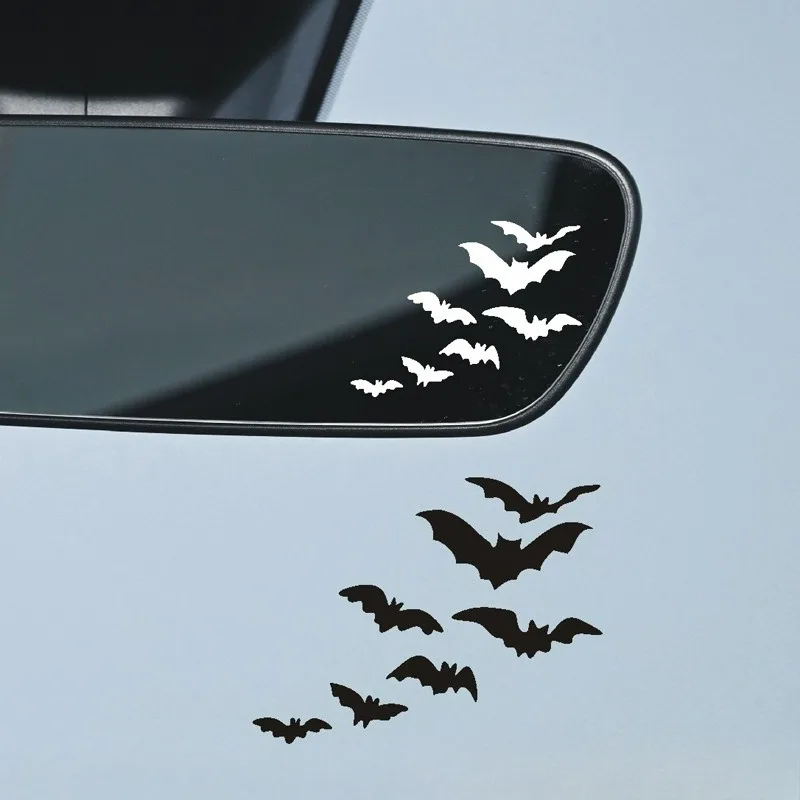 High-quality Car Stickers with Bat Patterns Halloween Funny Car Rearview Makeup Mirrors Window and Wall Decorations
High-quality Car Stickers with Bat Patterns Halloween Funny Car Rearview Makeup Mirrors Window and Wall Decorations