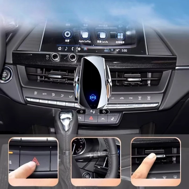 For Cadillac CT4 2020-2023 Mobile Phone Bracket Car Magnetic Navigation Wireless Charging Supplies Automobiles Accessories
For Cadillac CT4 2020-2023 Mobile Phone Bracket Car Magnetic Navigation Wireless Charging Supplies Automobiles Accessories
