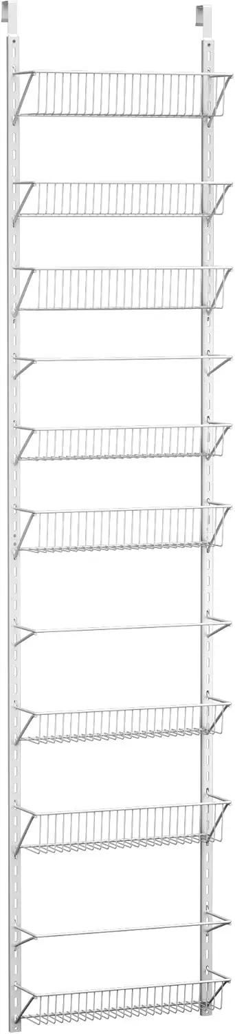 Over the Door Pantry Organizer - 9-Tier Organizer for Bathroom, Closet, or Kitchen Storage - Pantry Organizers and Stora
Over the Door Pantry Organizer - 9-Tier Organizer for Bathroom, Closet, or Kitchen Storage - Pantry Organizers and Stora