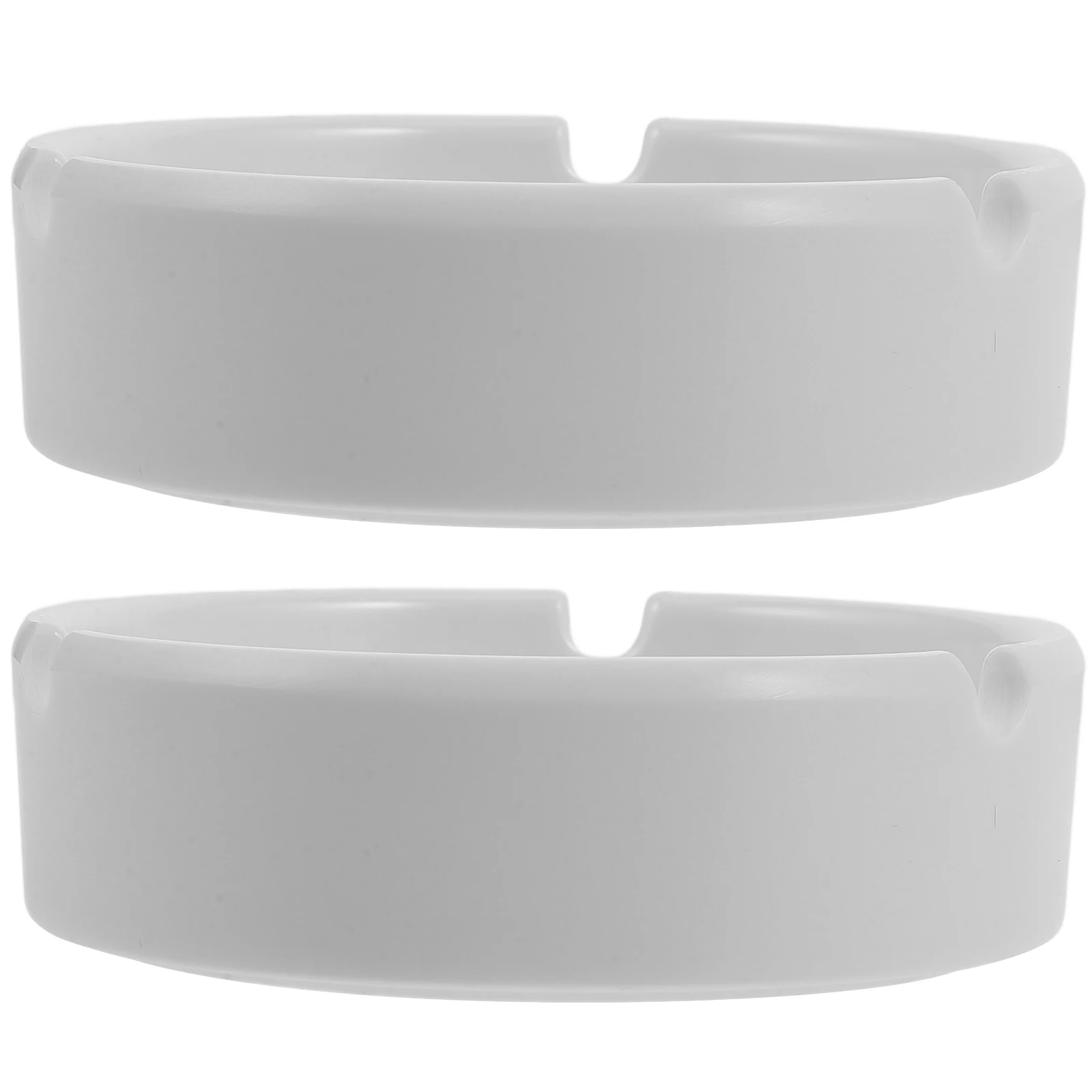 2 Pcs White Melamine Anti-drop Ashtrays Heat Resistant Butt Holders Round Home Office Hotel Smoking
2 Pcs White Melamine Anti-drop Ashtrays Heat Resistant Butt Holders Round Home Office Hotel Smoking