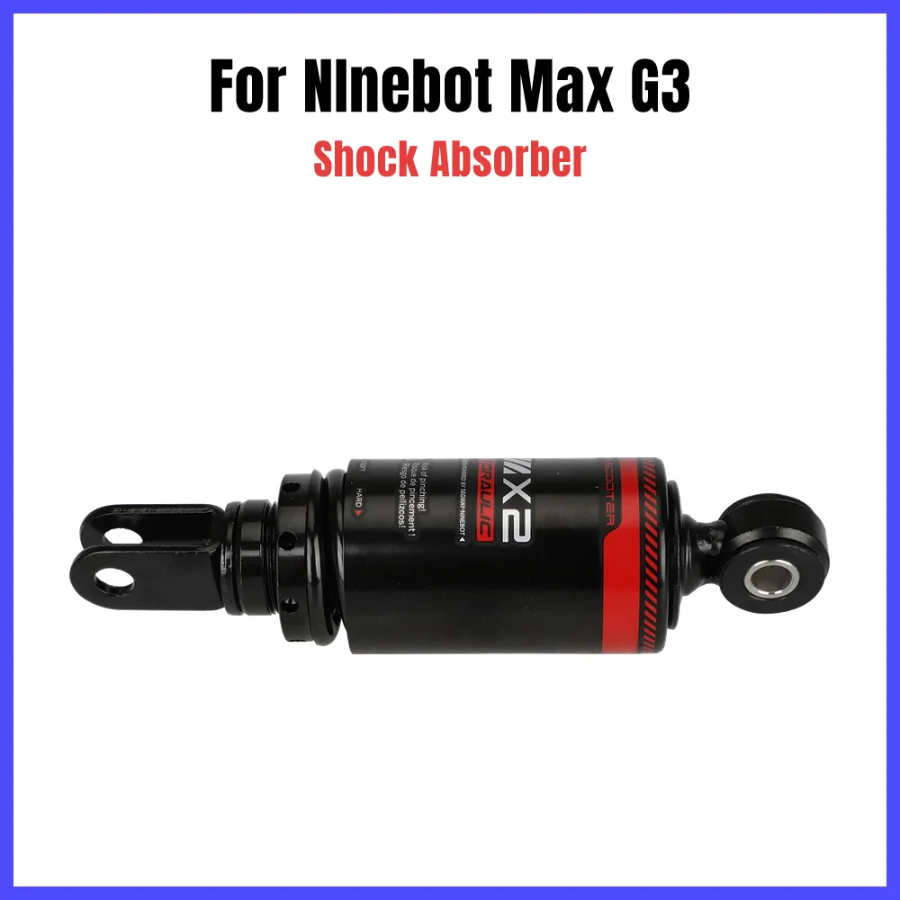 Original Rear Hydraulic Shock Absorber for Ninebot Max G3 eKickScooter, Aluminum Alloy Adjustable Damping Suspension Accessories
Original Rear Hydraulic Shock Absorber for Ninebot Max G3 eKickScooter, Aluminum Alloy Adjustable Damping Suspension Accessories