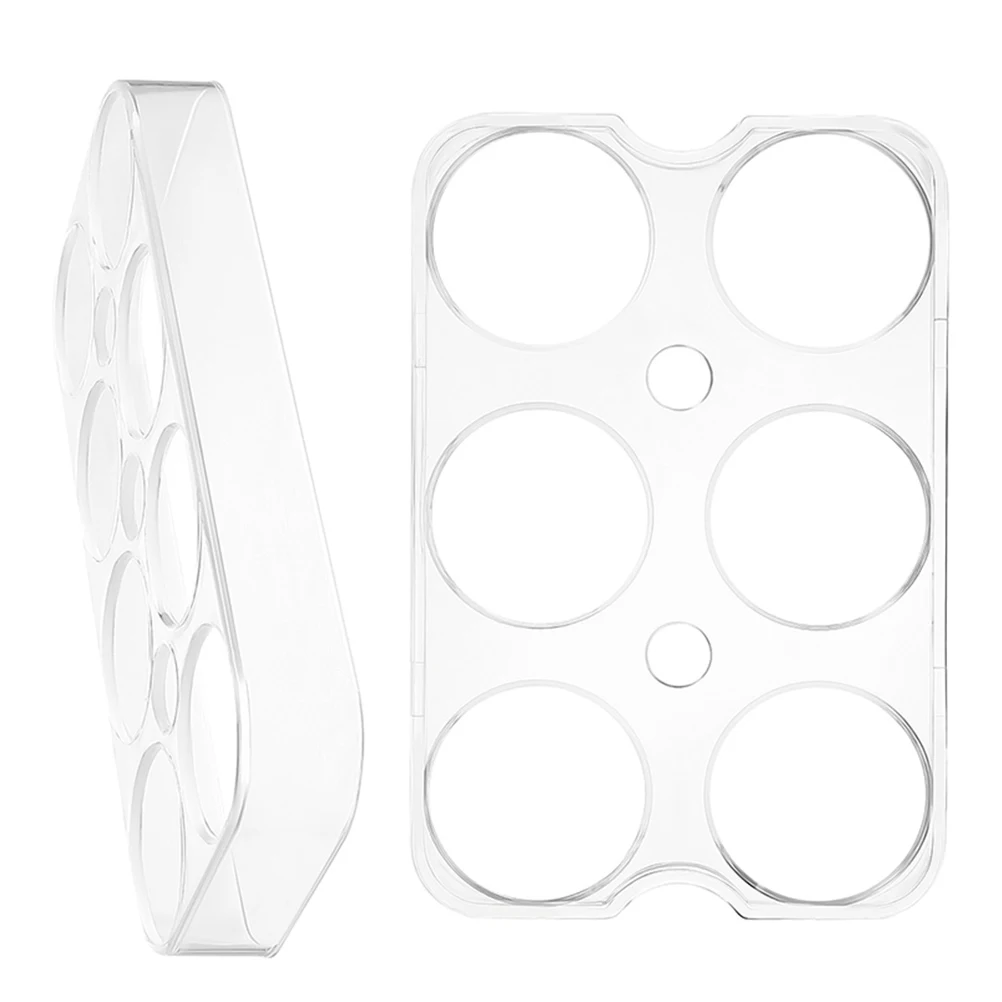 2pcs Holder Tray for Refrigerator Fridge Organizer Mini Egg Storage Container Slip-Resistant Durable Plastic Egg Stand
2pcs Holder Tray for Refrigerator Fridge Organizer Mini Egg Storage Container Slip-Resistant Durable Plastic Egg Stand