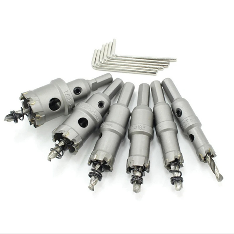 6Pcs 14-30Mmtct Cemented Carbide Reamer Hole Opener Set Metal Thick Iron Plate Aluminum Alloy Reaming Set
6Pcs 14-30Mmtct Cemented Carbide Reamer Hole Opener Set Metal Thick Iron Plate Aluminum Alloy Reaming Set
