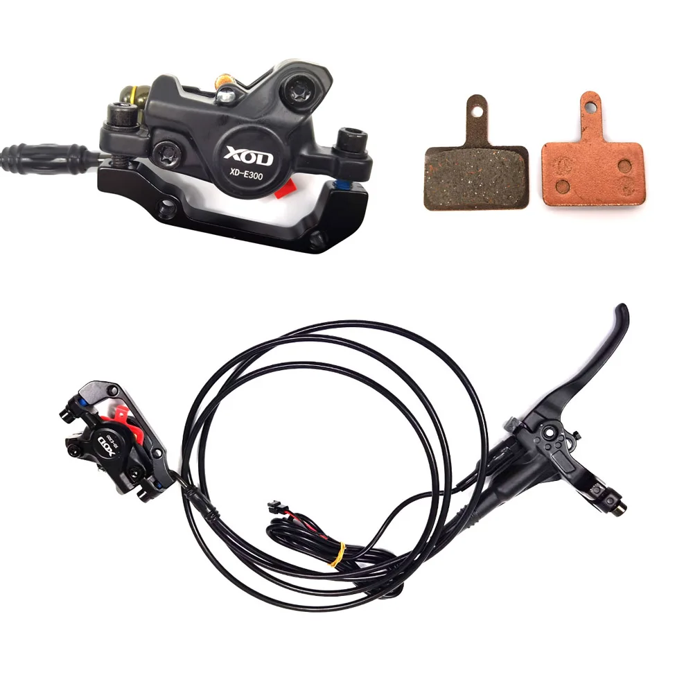 XOD Hydraulic brake XD-E300 for Electric Scooter Bike 60V 72V Electric Scooter Brake pad Disc Brake system
XOD Hydraulic brake XD-E300 for Electric Scooter Bike 60V 72V Electric Scooter Brake pad Disc Brake system